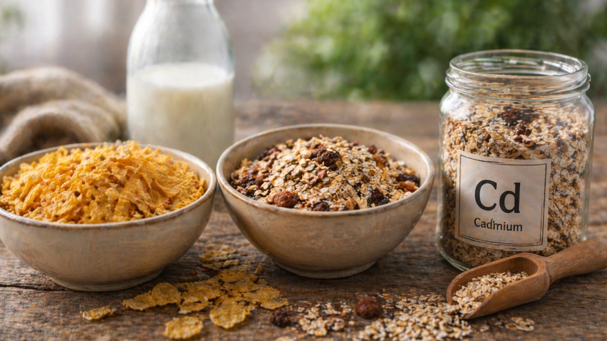 Cadmium dans les céréales du petit-déjeuner : guide parents