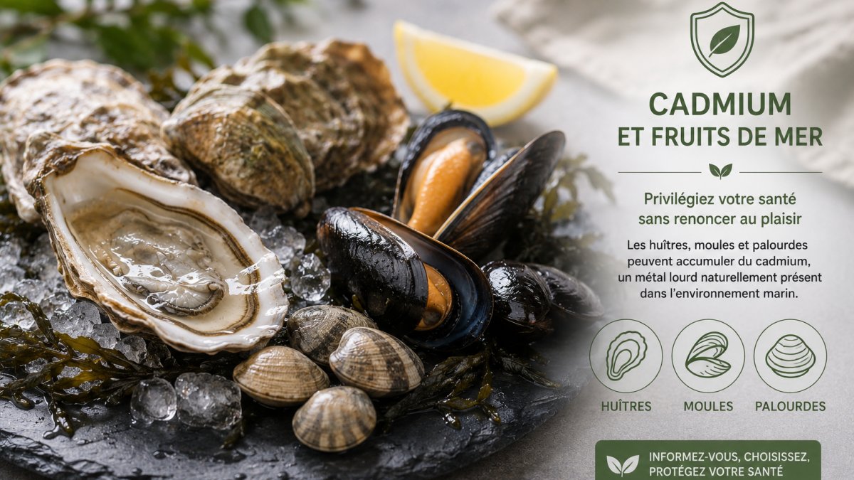 Cadmium dans les coquillages : pourquoi ils en concentrent autant ?