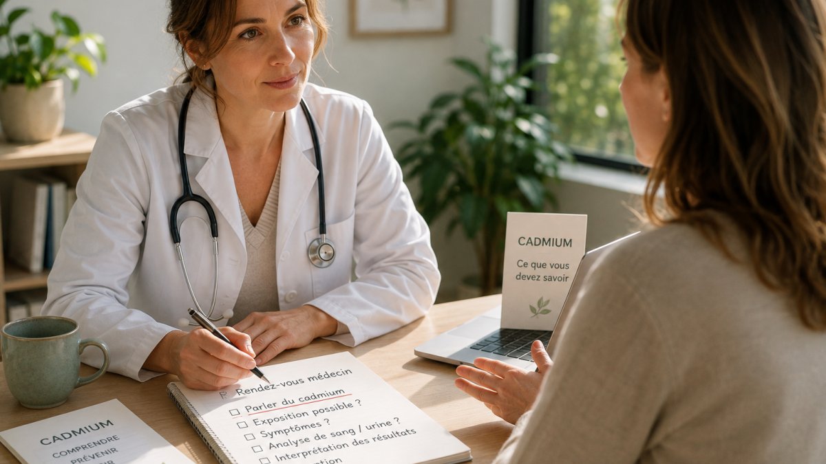 Dosage du cadmium : comment en parler à son médecin ?