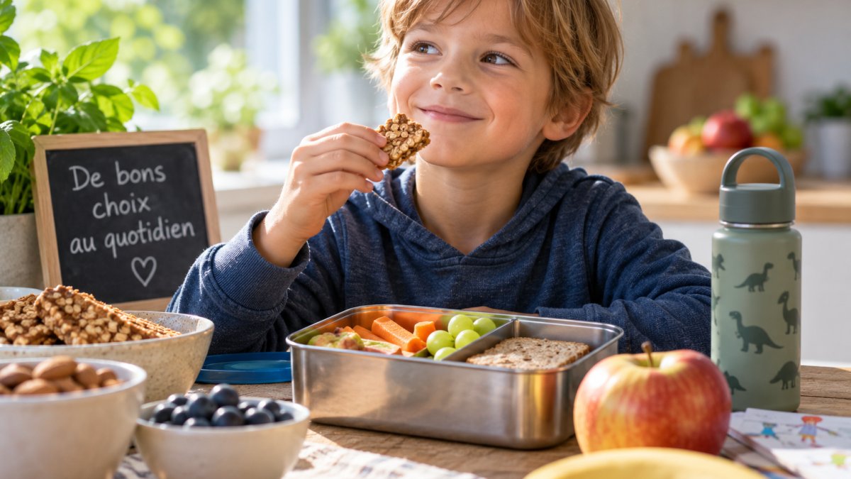 Goûter et lunchbox : limiter le Cadmium chez l'enfant